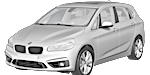 BMW F45 B1340 Fault Code